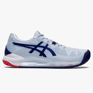 ASICS Women's Gel-Resolution 8 Tennis Shoe, women’s size 7